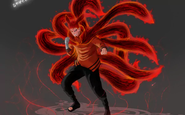 Baryon Mode (Naruto) Naruto Uzumaki Anime Boruto HD Desktop Wallpaper | Background Image