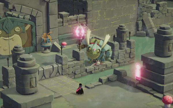 video game Death's Door HD Desktop Wallpaper | Background Image