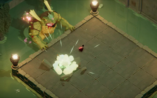 video game Death's Door HD Desktop Wallpaper | Background Image