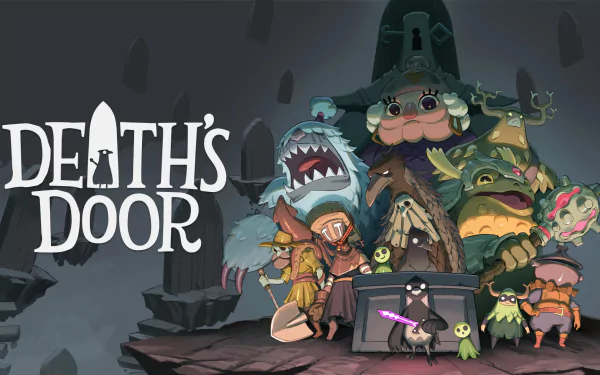 video game Death's Door HD Desktop Wallpaper | Background Image
