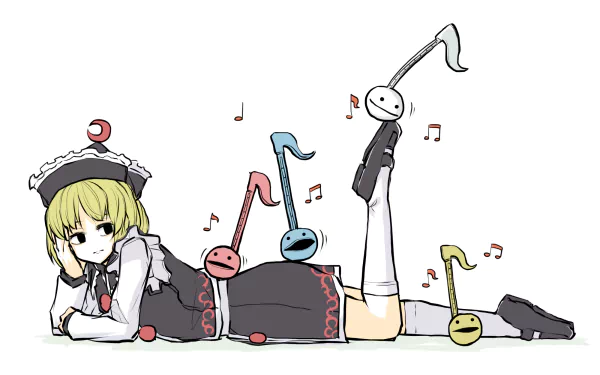 Lunasa Prismriver Anime Touhou HD Desktop Wallpaper | Background Image
