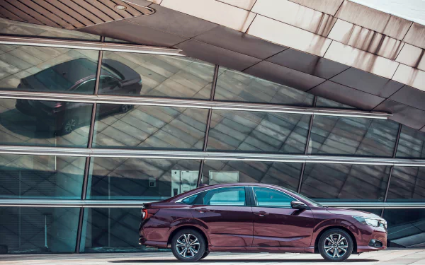 compact car vehicle Honda Crider Sport Hybrid HD Desktop Wallpaper | Background Image