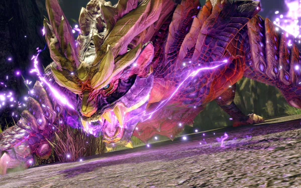 Magnamalo (Monster Hunter) video game Monster Hunter Rise HD Desktop Wallpaper | Background Image