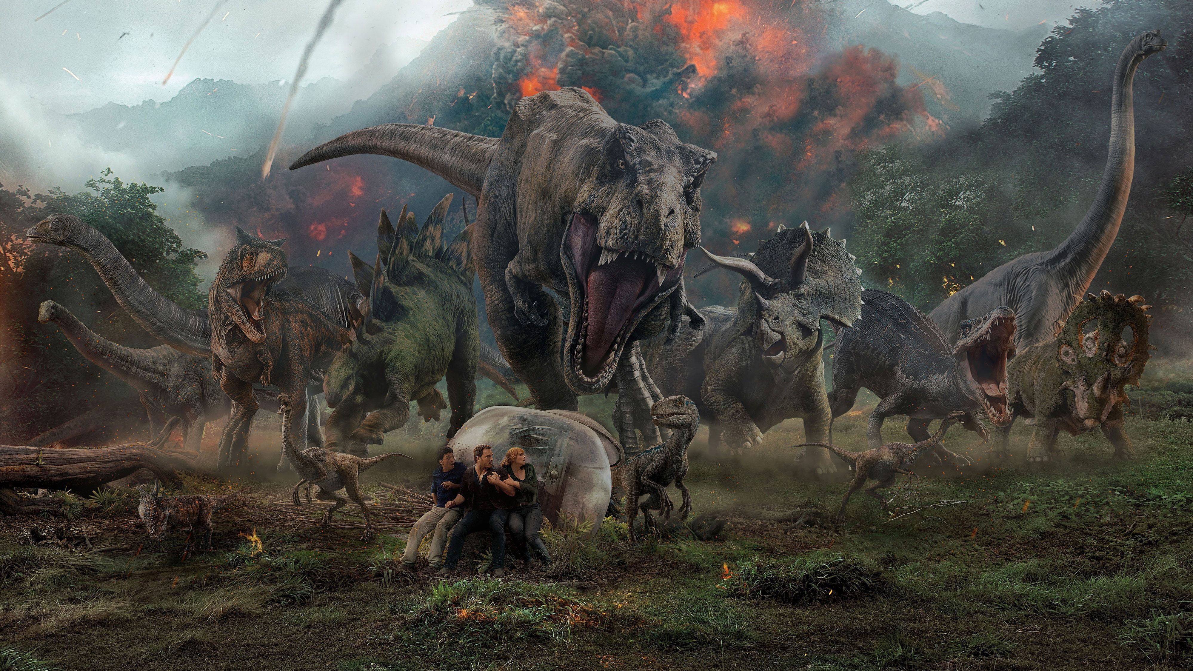 Jurassic World: Fallen Kingdom 4k Ultra HD Wallpaper