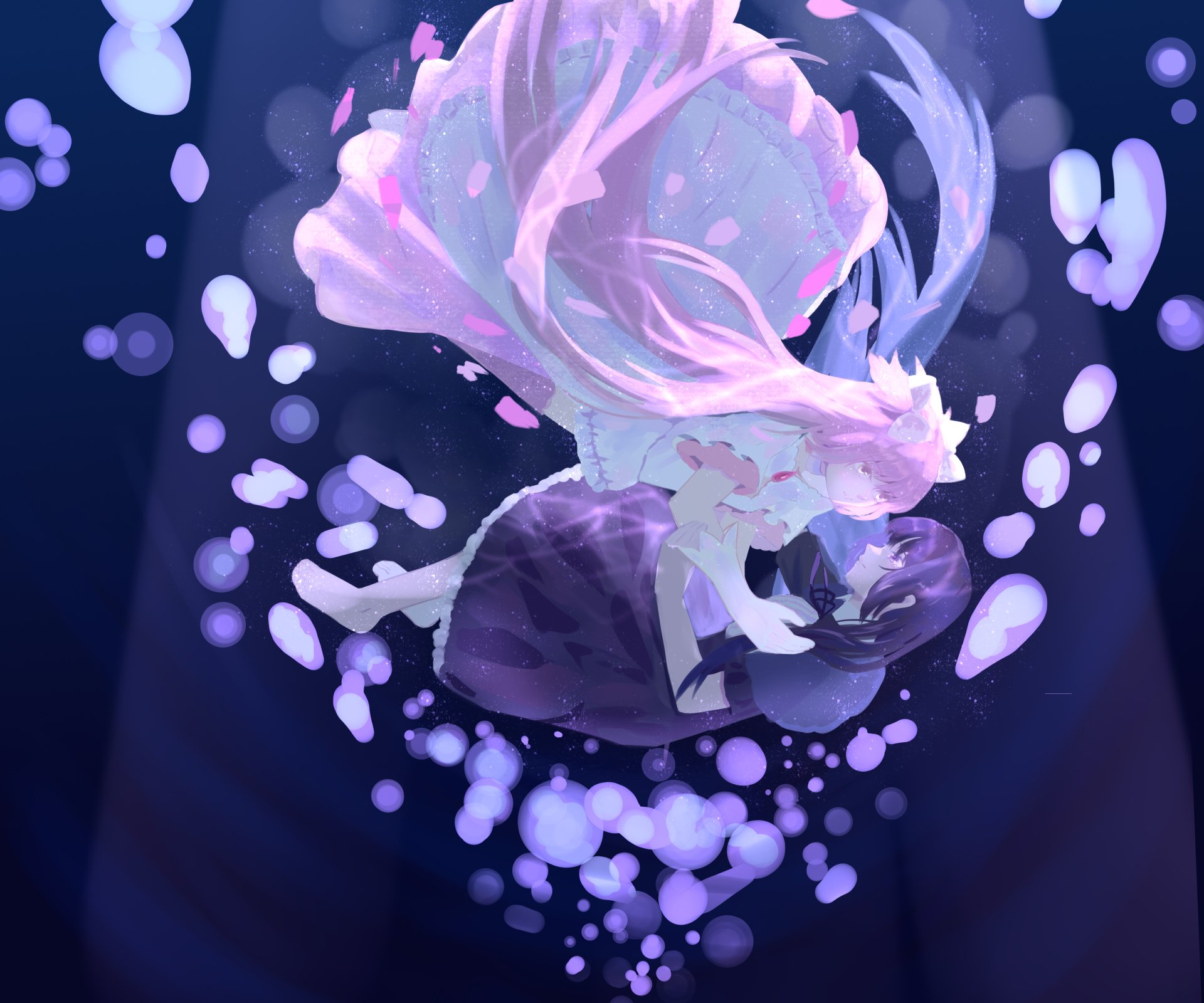 Download Ultimate Madoka Madoka Kaname Homura Akemi Anime Puella Magi Madoka Magica 4k Ultra HD Wallpaper