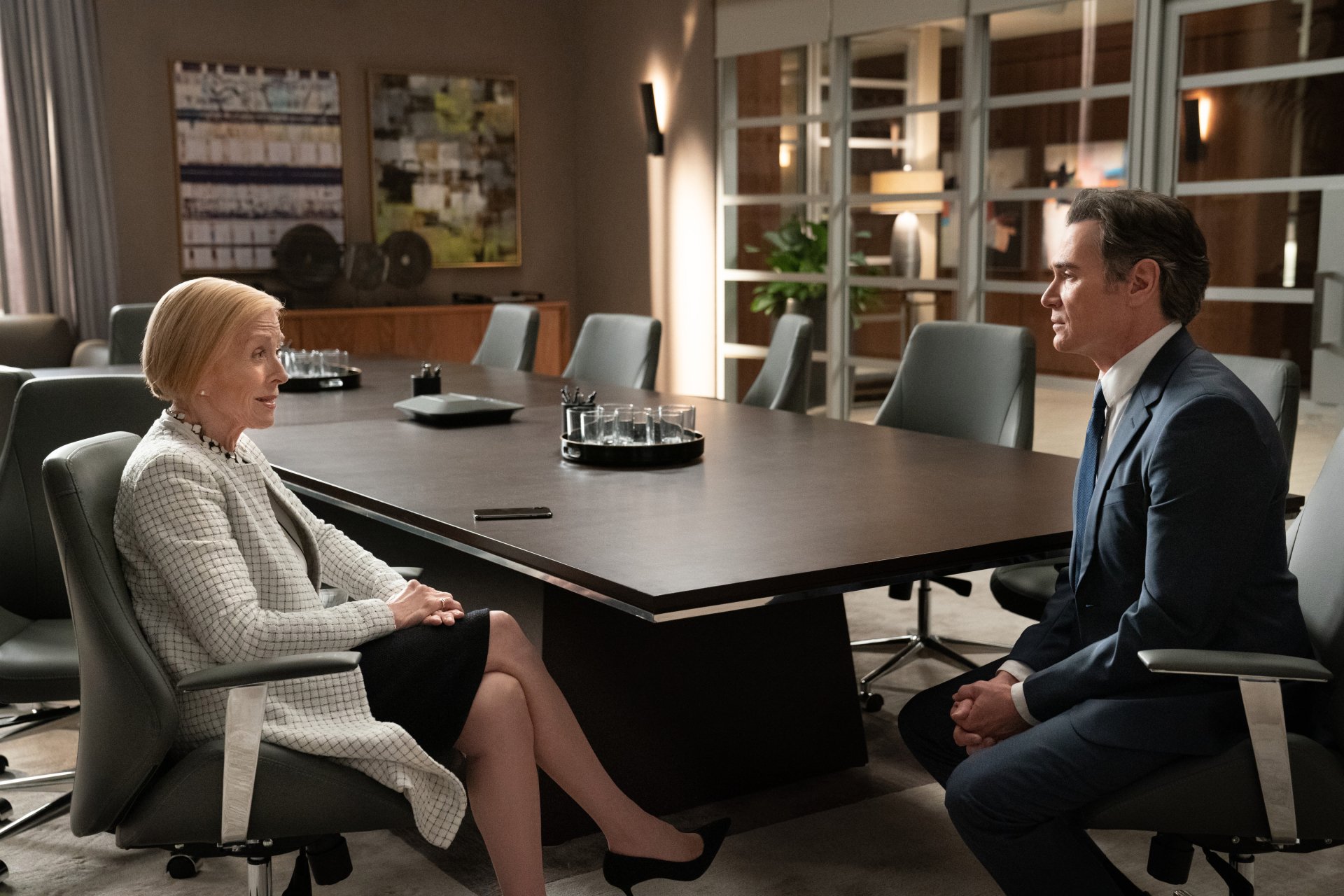 Download Billy Crudup Holland Taylor TV Show The Morning Show 4k Ultra HD Wallpaper