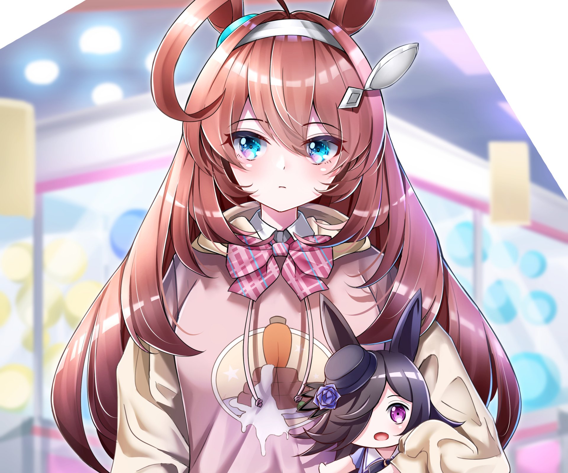 Download Rice Shower Mihono Bourbon Anime Uma Musume: Pretty Derby HD Wallpaper