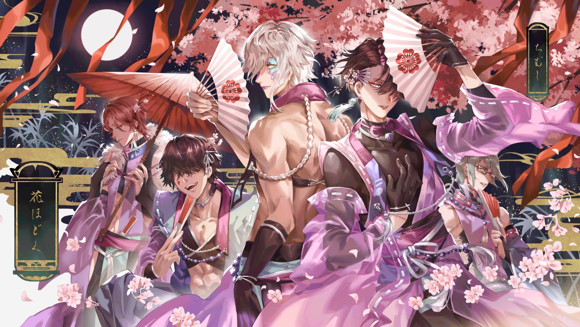 Download Zakuro (BlackStar) Qu (BlackStar) Mokuren (BlackStar) Kasumi (BlackStar) Hari (BlackStar) Video Game BlackStar ~Theater Starless~ 4k Ultra HD Wallpaper