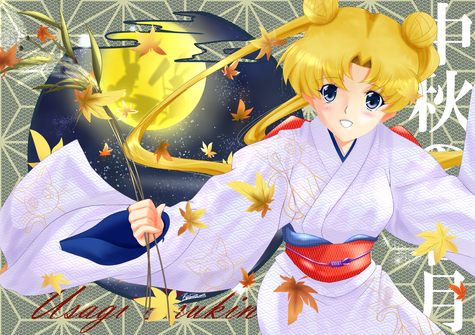 Download Usagi Tsukino Anime Sailor Moon 4k Ultra HD Wallpaper