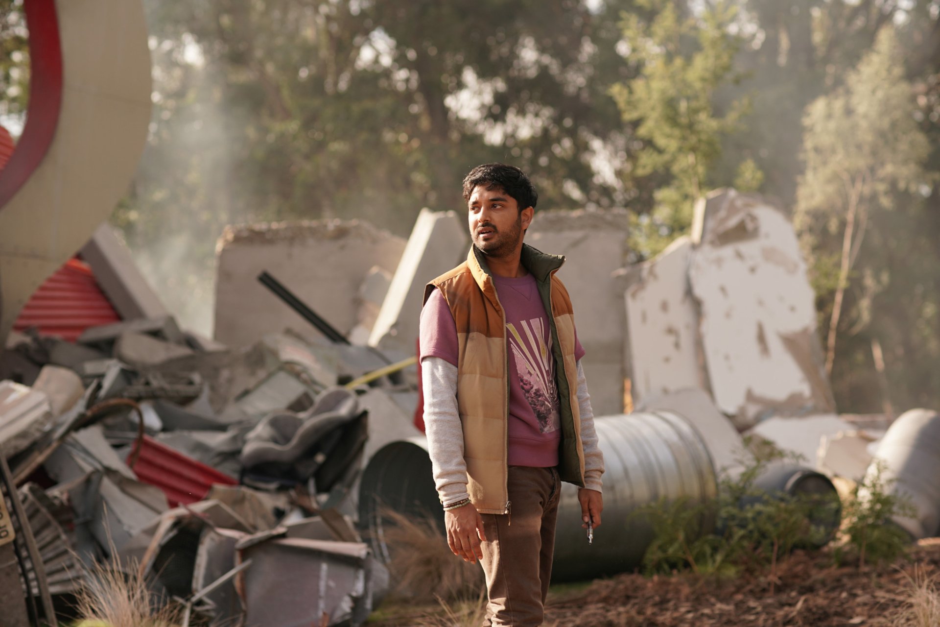 Download Rohan Mirchandaney TV Show La Brea HD Wallpaper