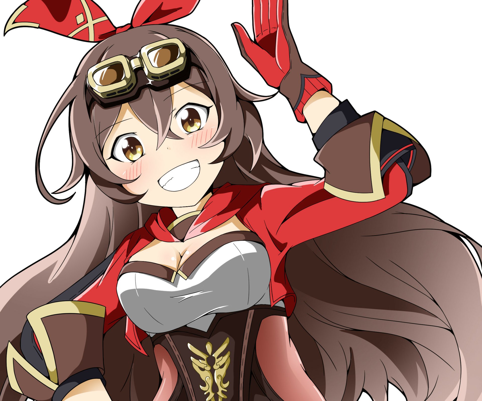 Download Amber (Genshin Impact) Video Game Genshin Impact HD Wallpaper