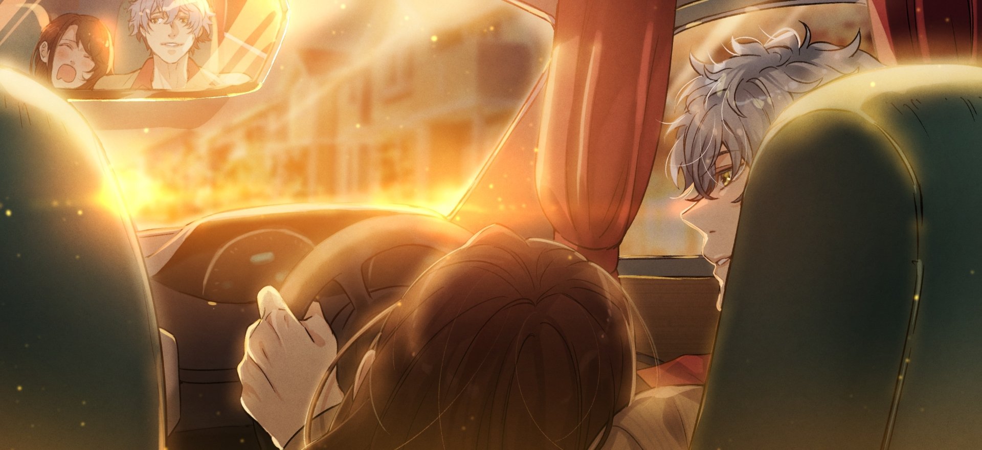 Download Ichinose Ginga Yui Asahina Video Game Kiniro No Corda ~Starlight Orchestra~ HD Wallpaper