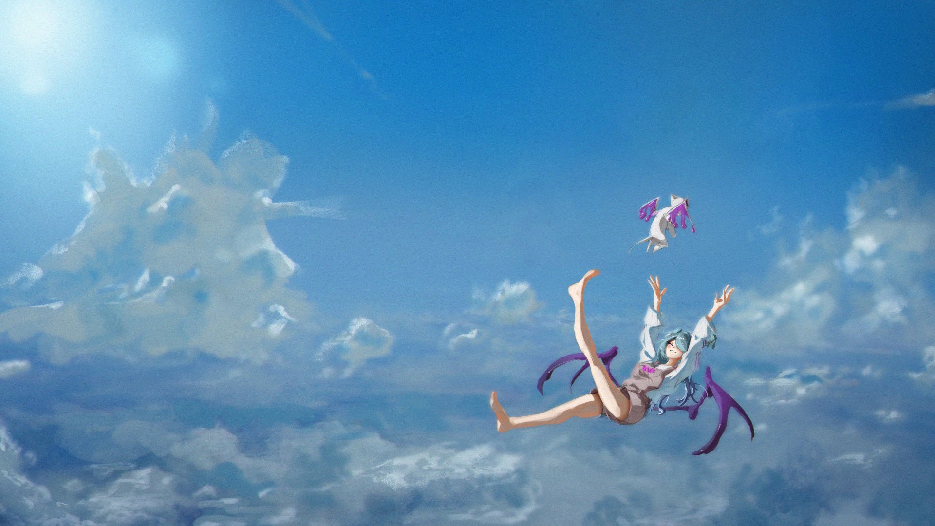 Download Sky Nijisanji Elira Pendora Anime Virtual Youtuber Sky Anime 4k Ultra HD Wallpaper