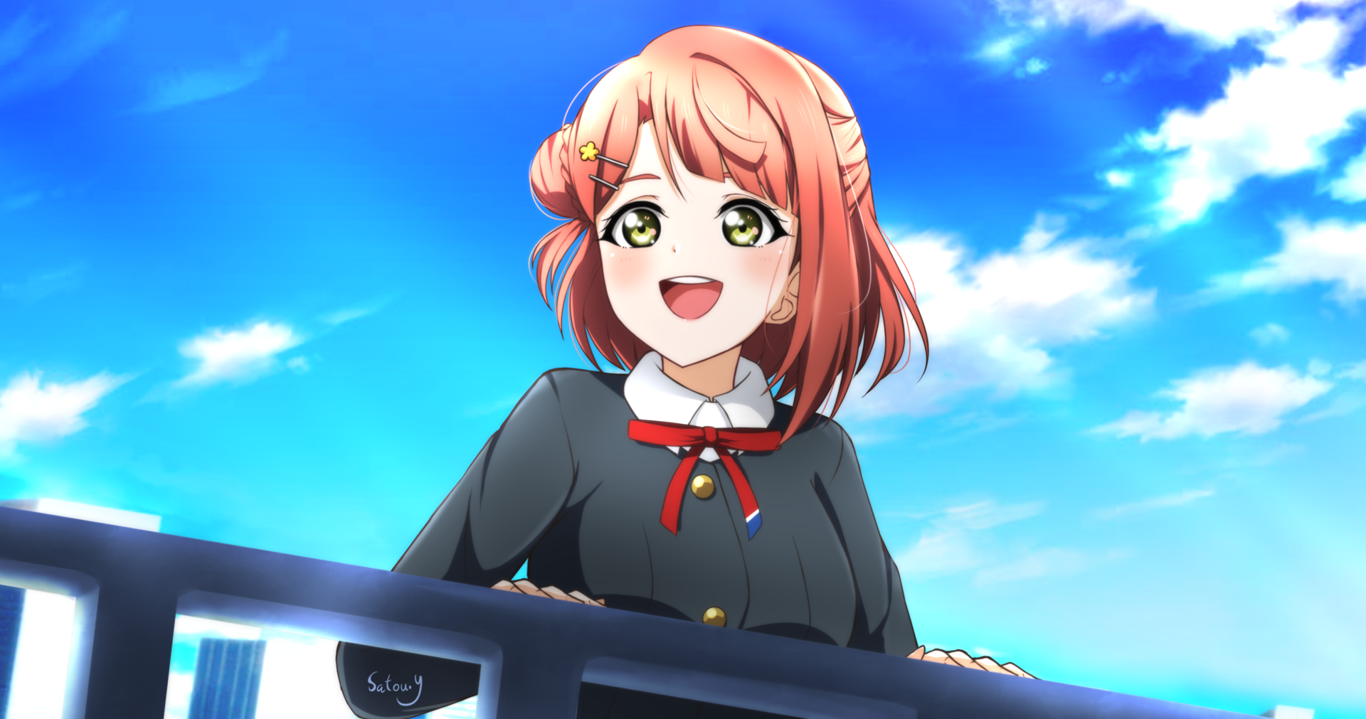 Download Ayumu Uehara Anime Love Live! Nijigasaki High School Idol Club HD Wallpaper