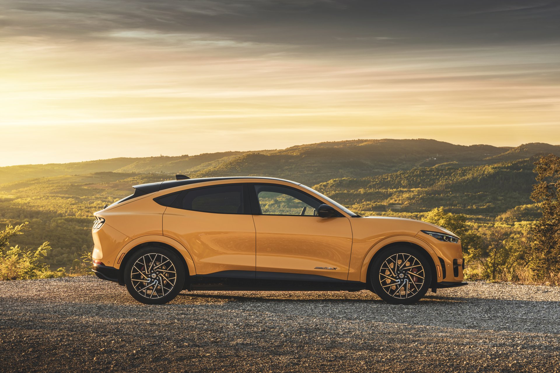 Download SUV Ford Mustang Mach-E GT Vehicle Ford Mustang Mach-E 4k Ultra HD Wallpaper