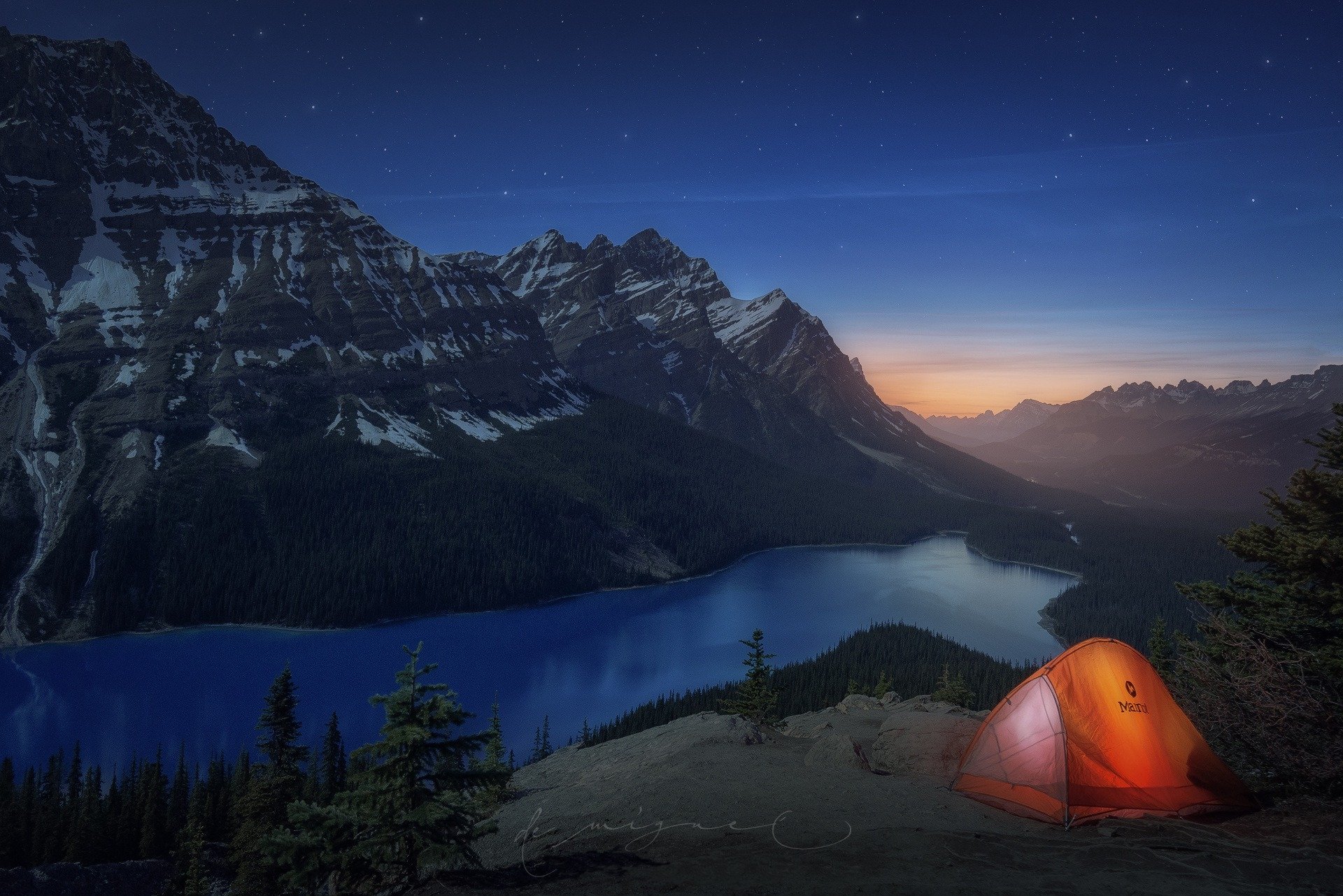 Download Lake Tent Canada Photography Camping HD Wallpaper