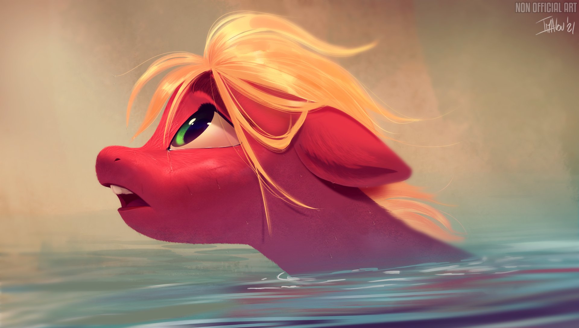 Download Sprout Cloverleaf Movie My Little Pony: A New Generation HD Wallpaper by Imalou