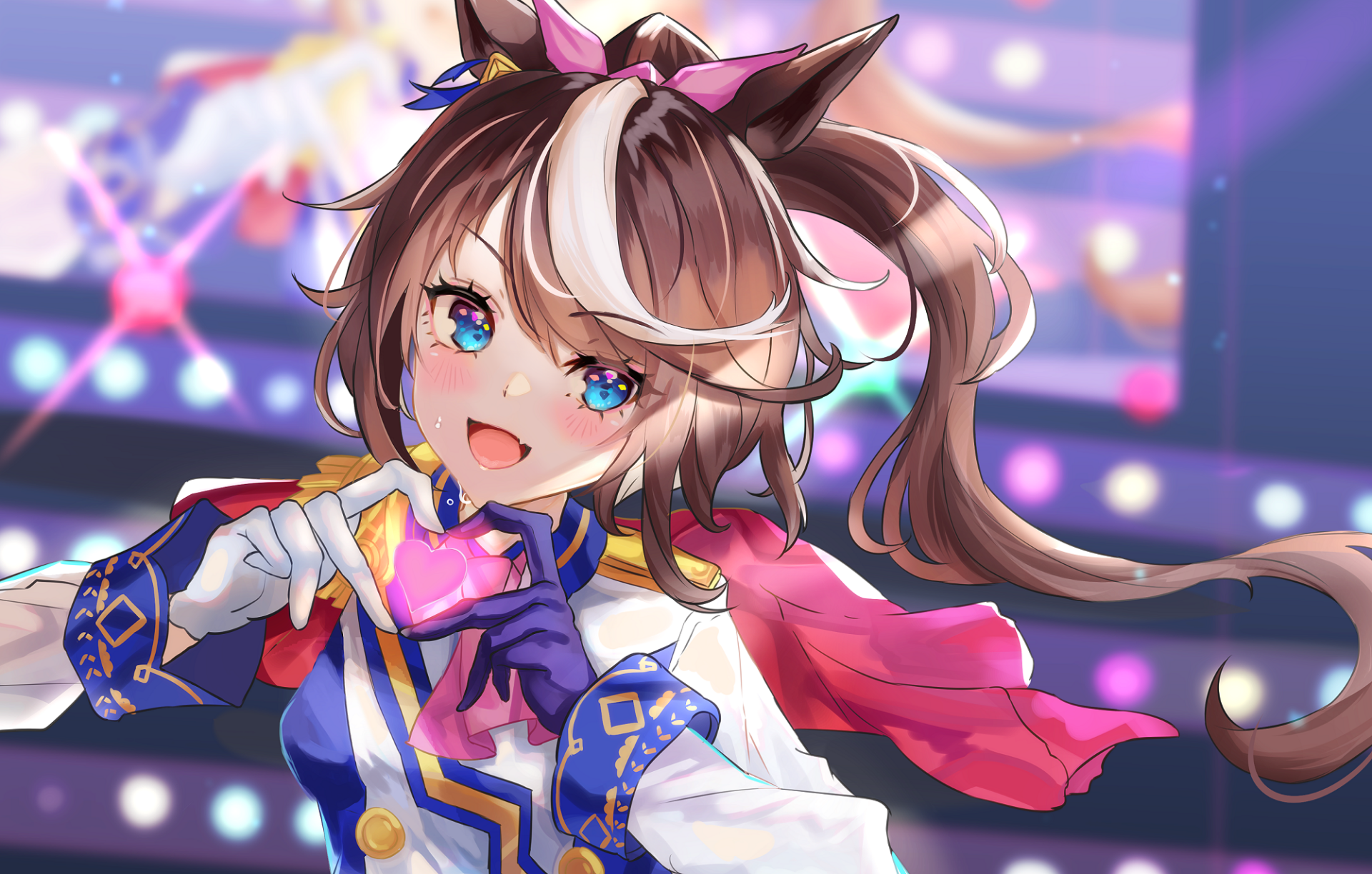 Download Tokai Teio Anime Uma Musume: Pretty Derby HD Wallpaper