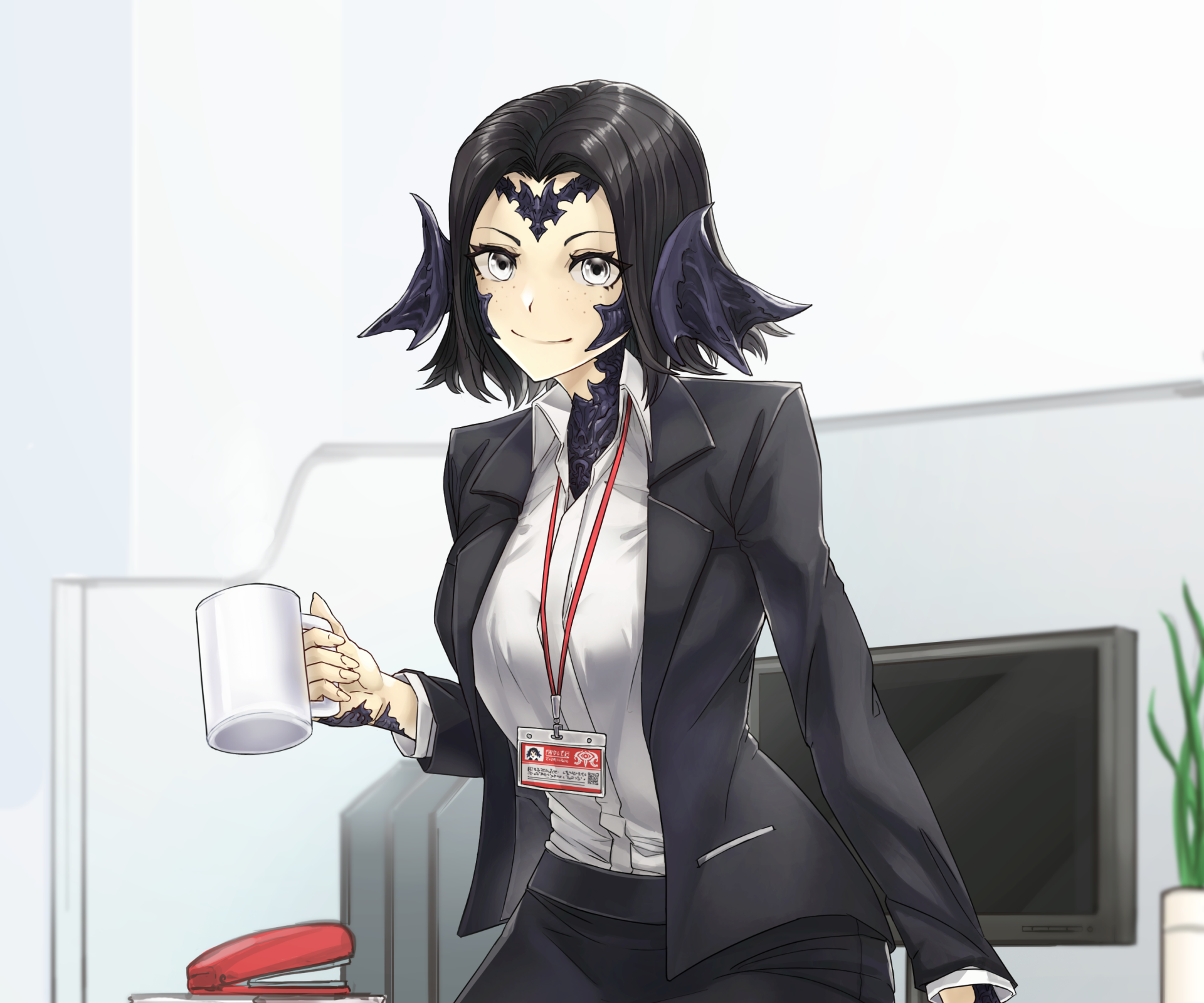 Download Au Ra (Final Fantasy) Video Game Final Fantasy XIV HD Wallpaper