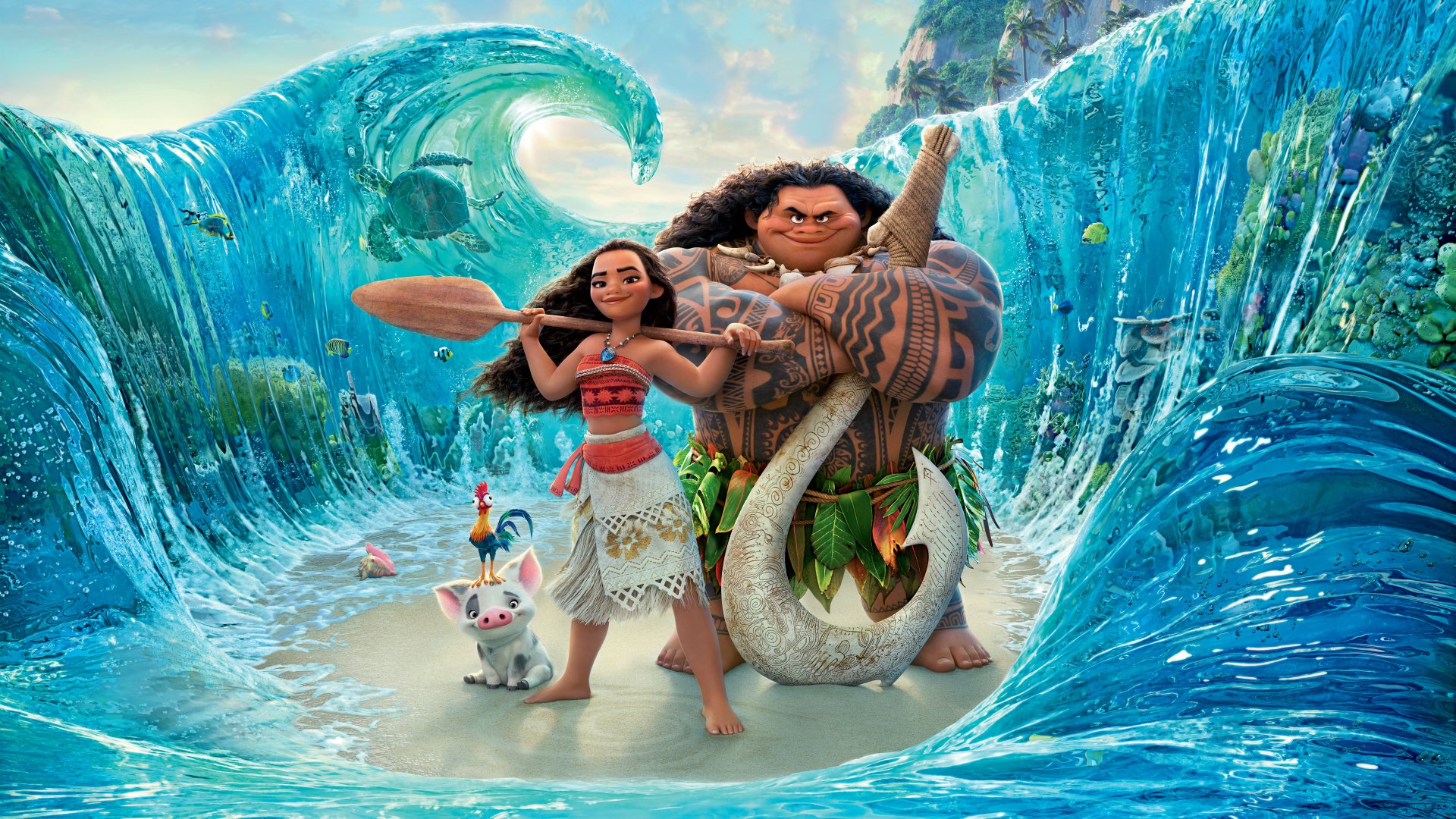 Epic Moana Scene - 8K Ultra HD Wallpaper