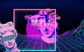 Download Artistic Vaporwave Aesthetic PFP