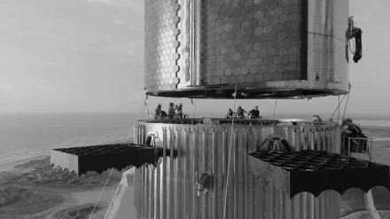  Starship and Super Heavy Stack by SpaceX