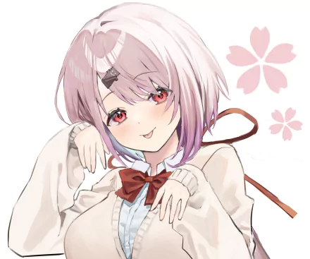 Nijisanji Shiina Yuika Anime Virtual Youtuber HD Desktop Wallpaper | Background Image