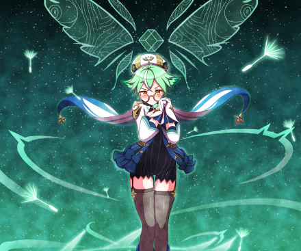 Sucrose (Genshin Impact) video game Genshin Impact HD Desktop Wallpaper | Background Image