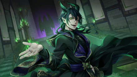 Malleus Draconia video game Twisted Wonderland HD Desktop Wallpaper | Background Image