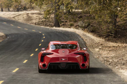 supercar vehicle Toyota FT-1 HD Desktop Wallpaper | Background Image
