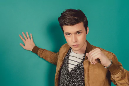 actor Celebrity Nick Robinson HD Desktop Wallpaper | Background Image