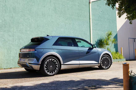 SUV vehicle Hyundai IONIQ 5 HD Desktop Wallpaper | Background Image