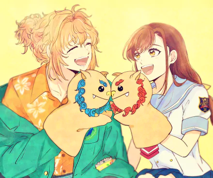 Minami Otone Yui Asahina video game Kiniro no Corda ~Starlight Orchestra~ HD Desktop Wallpaper | Background Image