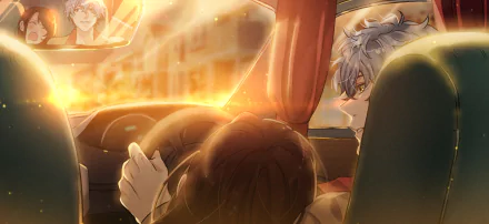 Ichinose Ginga Yui Asahina video game Kiniro no Corda ~Starlight Orchestra~ HD Desktop Wallpaper | Background Image