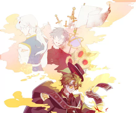 Alex (Promise of Wizard) Faust (Promise of Wizard) Figaro (Promise of Wizard) Anime Promise of Wizard HD Desktop Wallpaper | Background Image