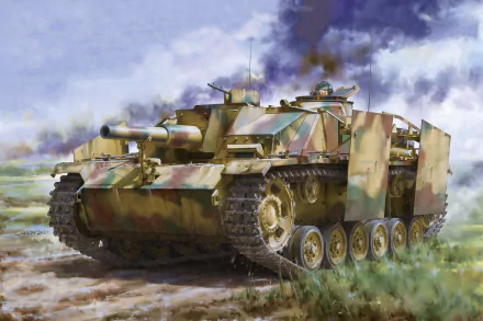  Sturmgeschütz III assault gun,Germany's fully tracked armored fighting vehicle during World War II