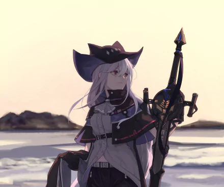 Skadi (Arknights) video game Arknights HD Desktop Wallpaper | Background Image