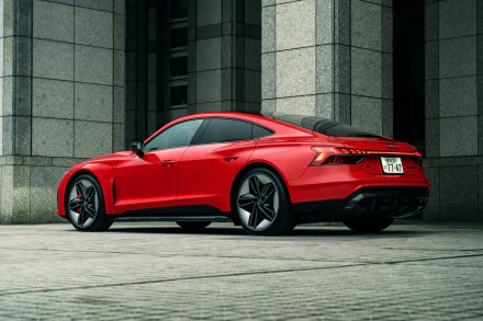 electric car vehicle Audi RS e-Tron GT HD Desktop Wallpaper | Background Image