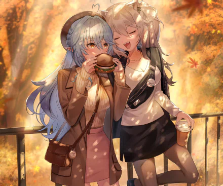 hololive Yukihana Lamy Shishiro Botan Anime Virtual Youtuber HD Desktop Wallpaper | Background Image