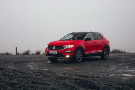 SUV vehicle Volkswagen T-Roc HD Desktop Wallpaper | Background Image