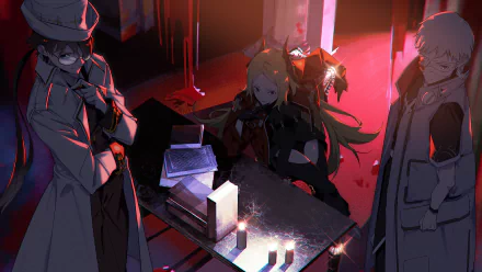 Victoria (Alchemy Stars) Nails (Alchemy Stars) Faust (Alchemy Stars) video game Alchemy Stars HD Desktop Wallpaper | Background Image