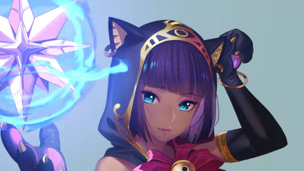 Menat (Street Fighter) video game Street Fighter HD Desktop Wallpaper | Background Image