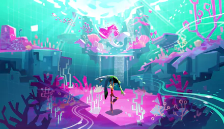 video game No Straight Roads HD Desktop Wallpaper | Background Image