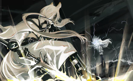 Nearl (ArKnights) Platinum (Arknights) video game Arknights HD Desktop Wallpaper | Background Image