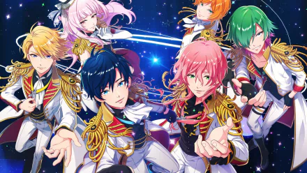 Yuma Mochizuki Yanagi Hanabusa Touji Harimiya Takaomi Shishimaru Senri Nito Shion Mikekado video game dreaming HD Desktop Wallpaper | Background Image