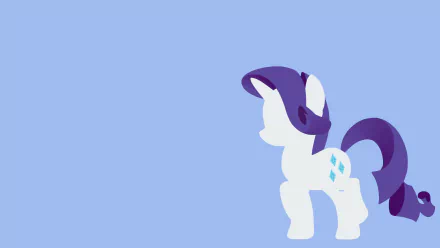 minimalist Rarity (My Little Pony) TV Show My Little Pony: Friendship Is Magic HD Desktop Wallpaper | Background Image