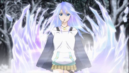 Mizore Shirayuki Anime Rosario + Vampire HD Desktop Wallpaper | Background Image