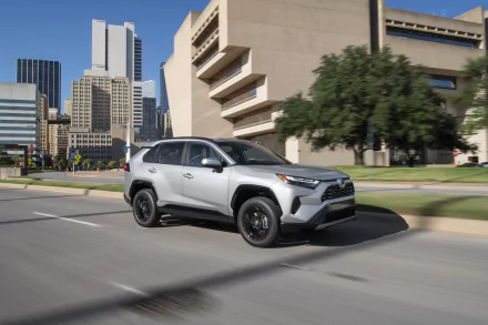 SUV Toyota RAV4 SE Hybrid vehicle Toyota RAV4 Hybrid HD Desktop Wallpaper | Background Image
