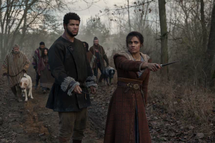 Perrin Aybara Egwene Al'Vere Marcus Rutherford Madeleine Madden TV Show The Wheel of Time HD Desktop Wallpaper | Background Image