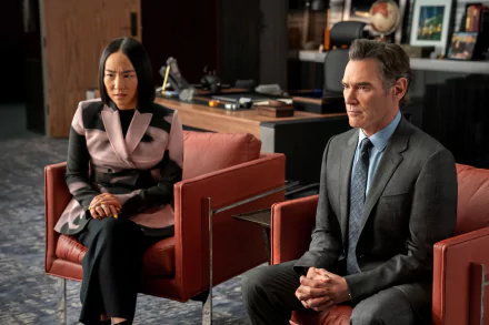 Billy Crudup Greta Lee TV Show The Morning Show HD Desktop Wallpaper | Background Image